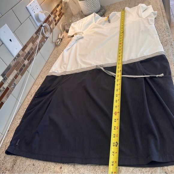 Lole Pullover Two-Tone Casual Dress with Drawstring Waist Size XL - Picture 8 of 9